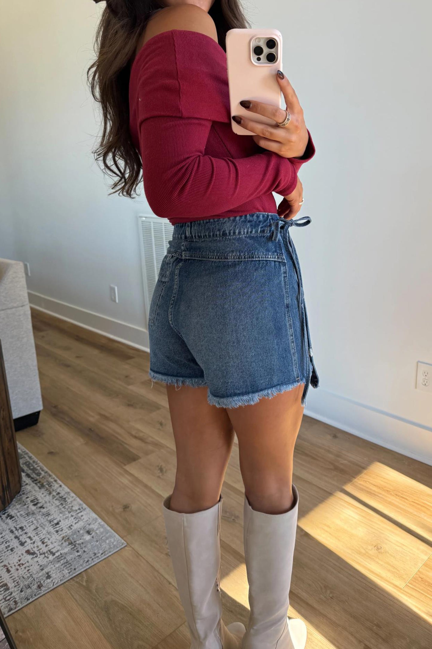 Ashleigh Blue Denim Skort
