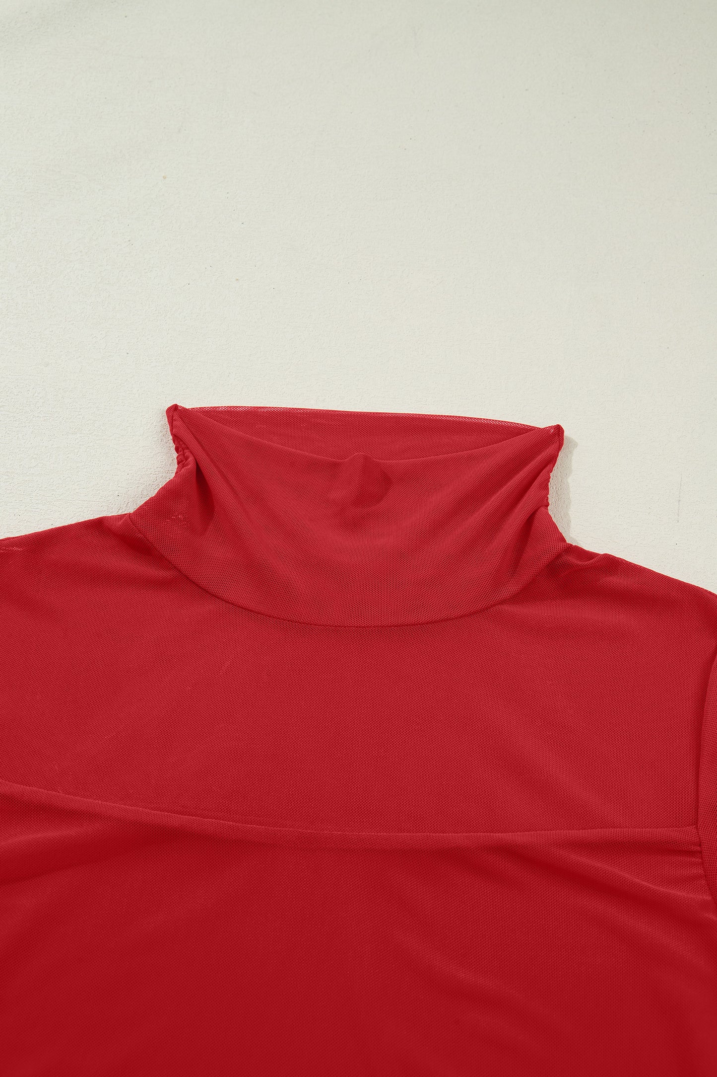 Red Rover Mesh Top
