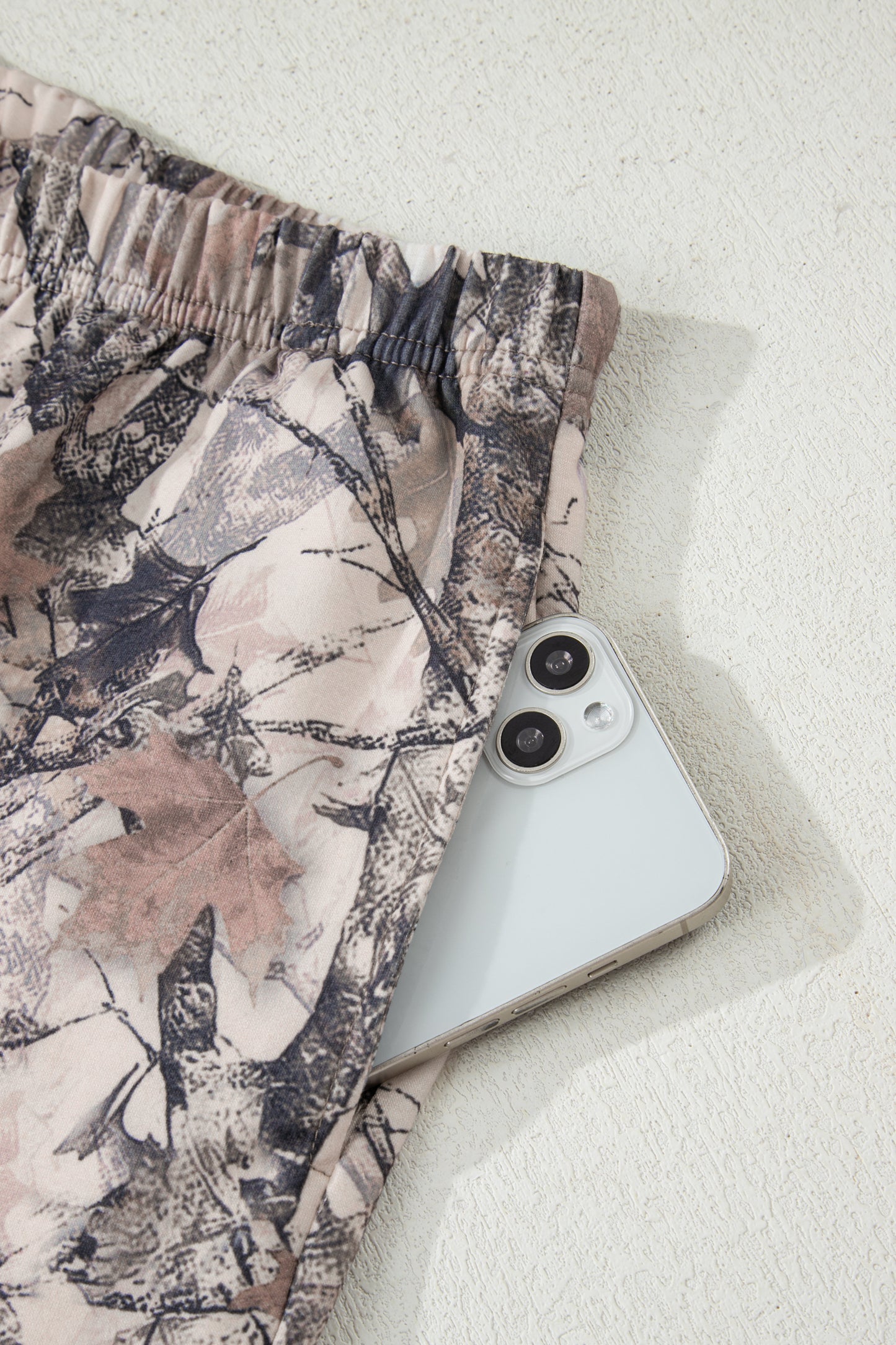 Camo Casual Short Set