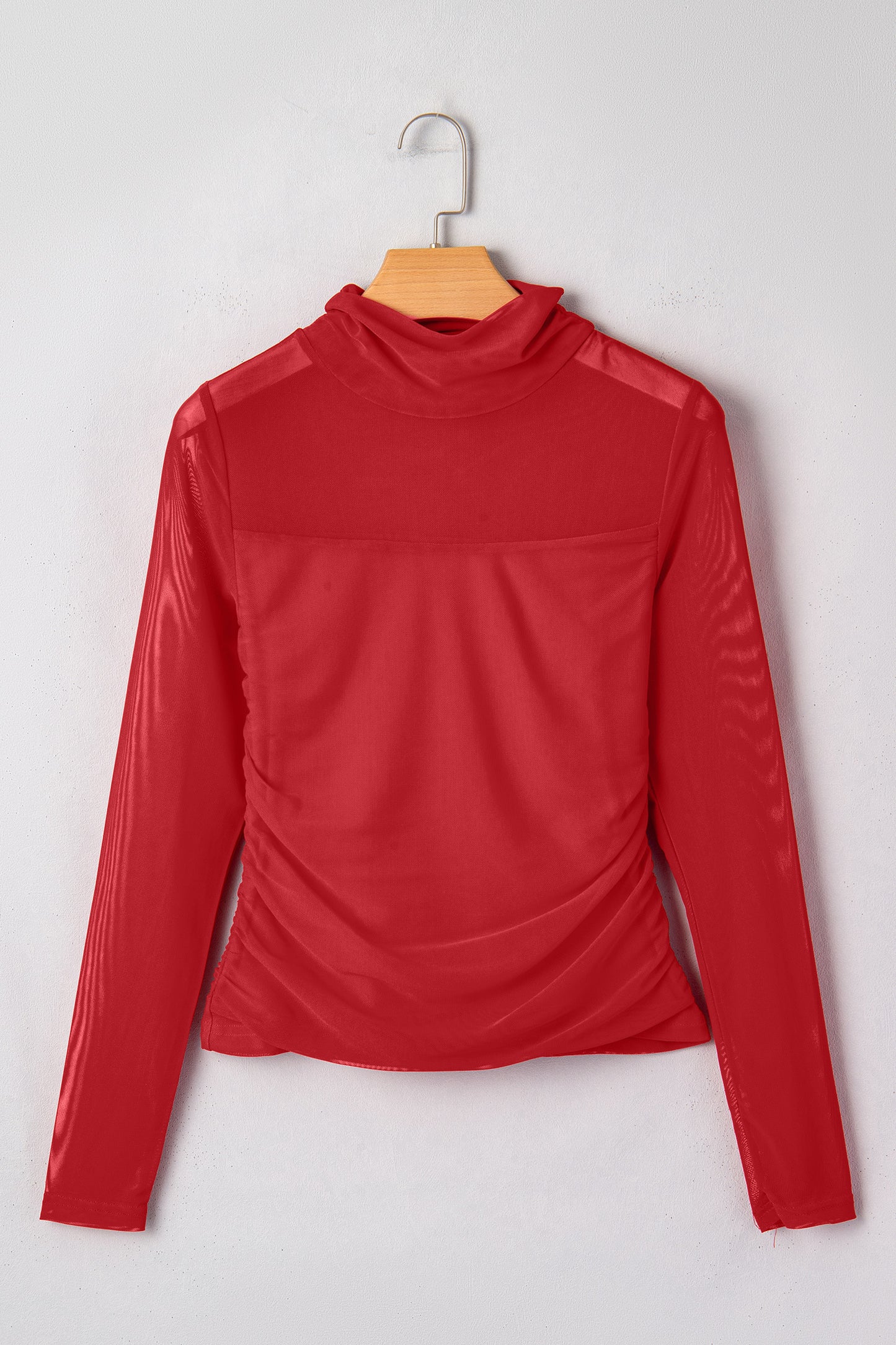 Red Rover Mesh Top