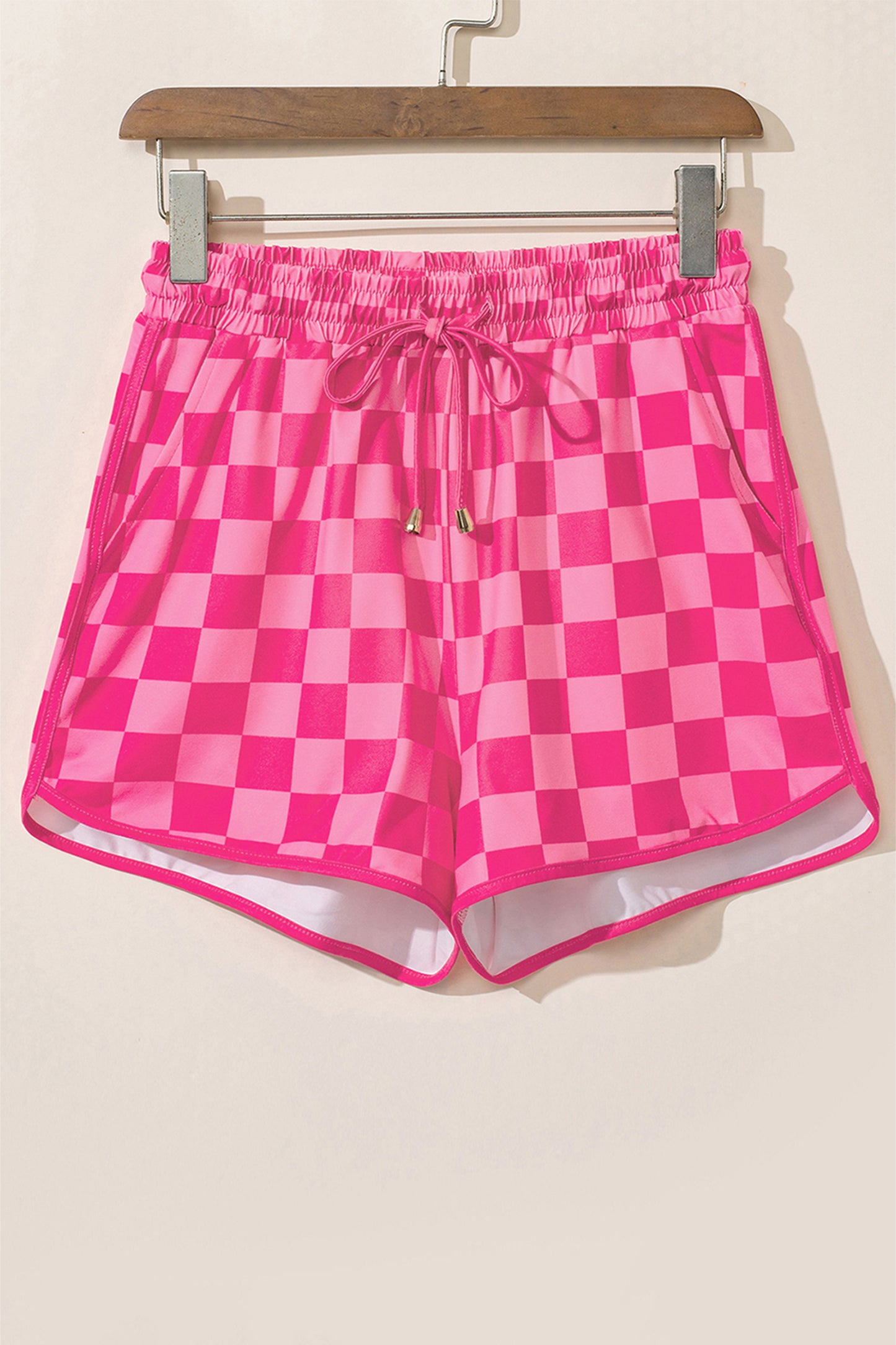 Rose Check it Out Shorts