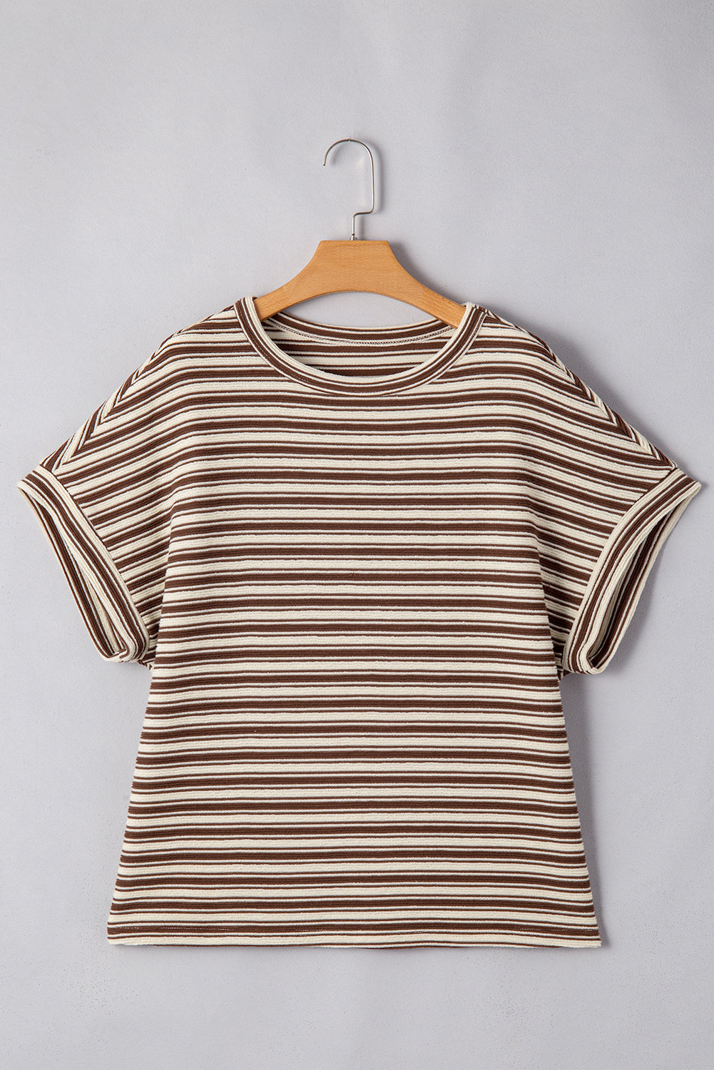 Brown Stripe Tee