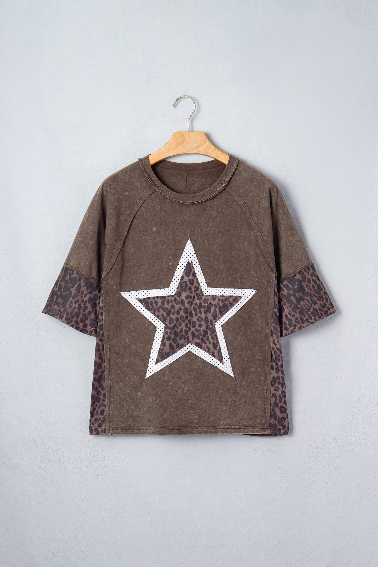 Leopard Star Patched Tee