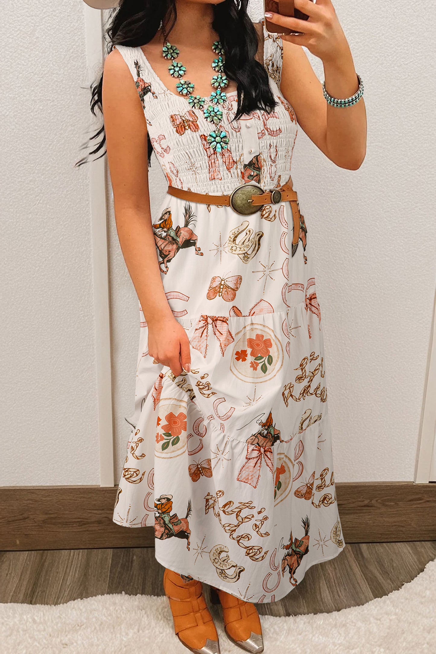 White Loretta Dress