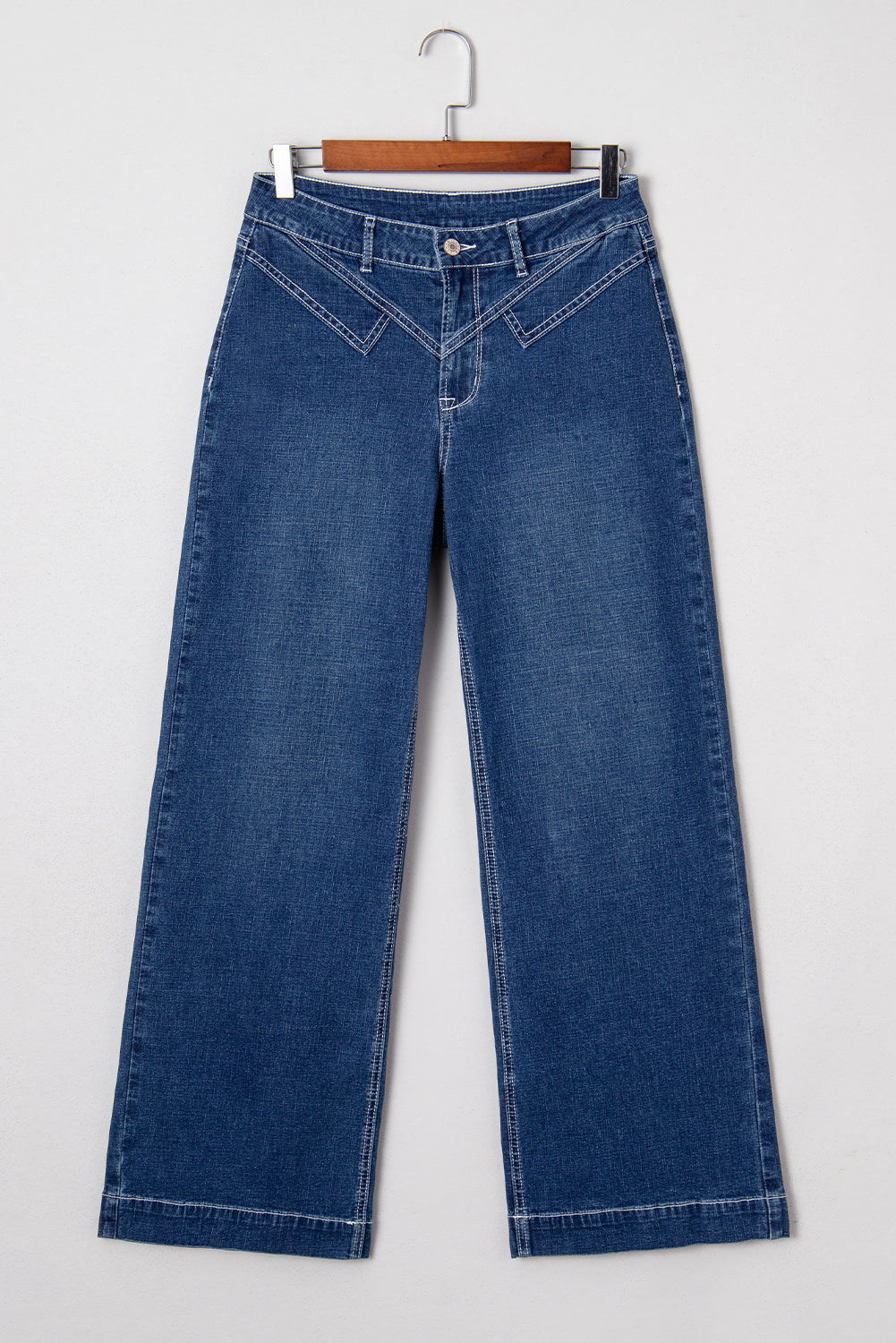 Loose Cuffed Jeans