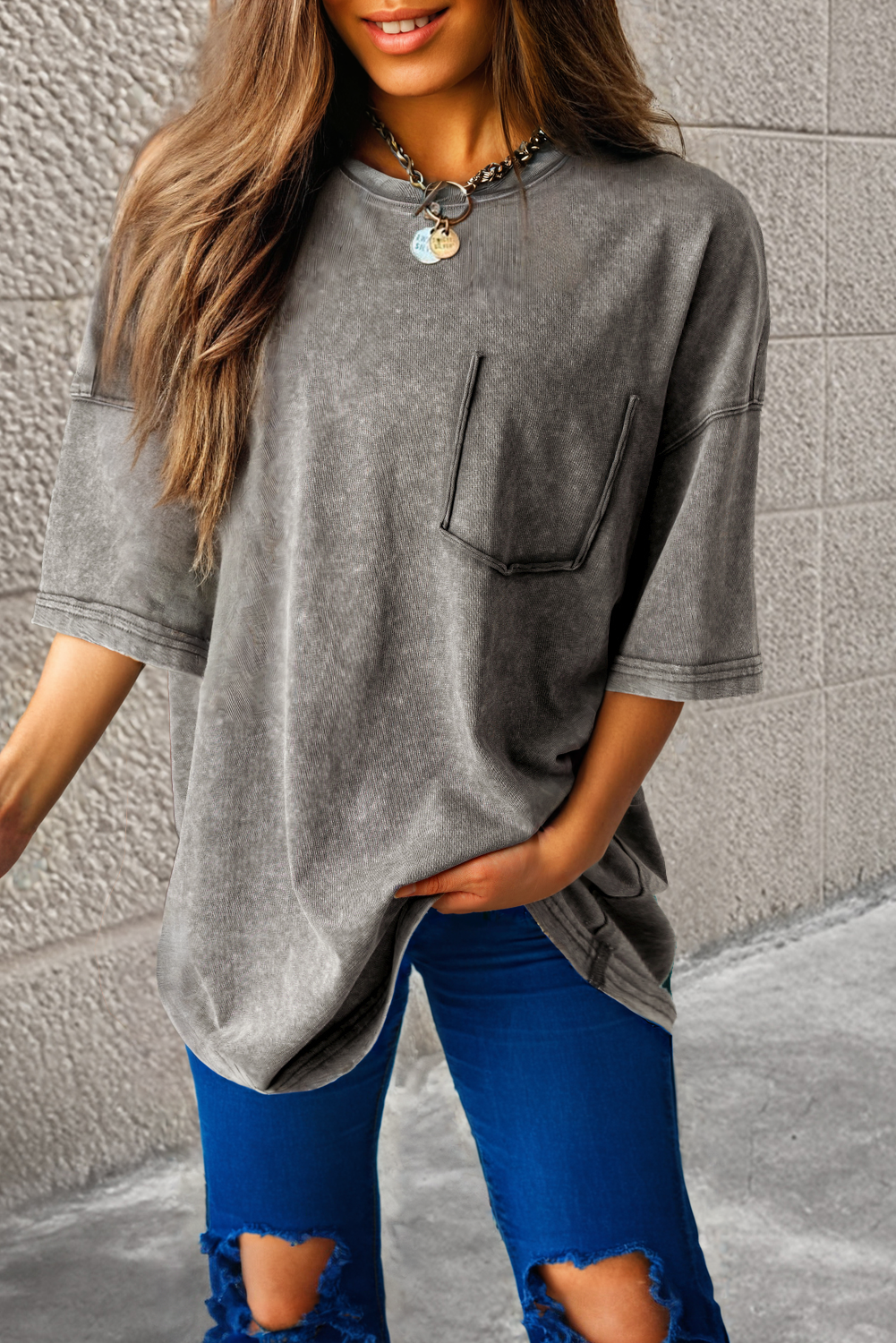 Gray Comfy Tee