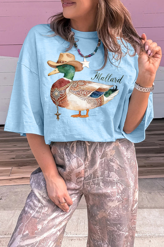 Western Mallard Oversized Tee