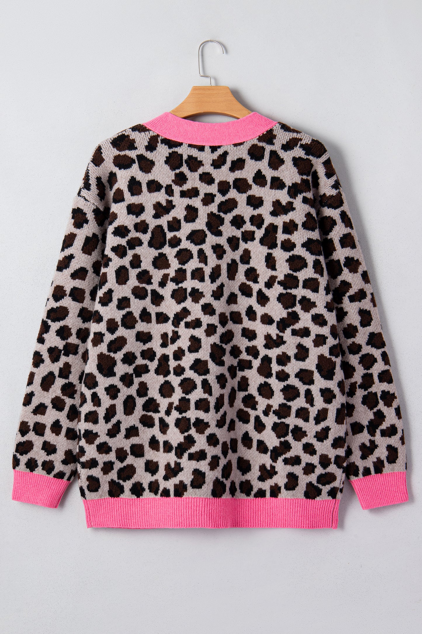 Leopard Print Cardigan