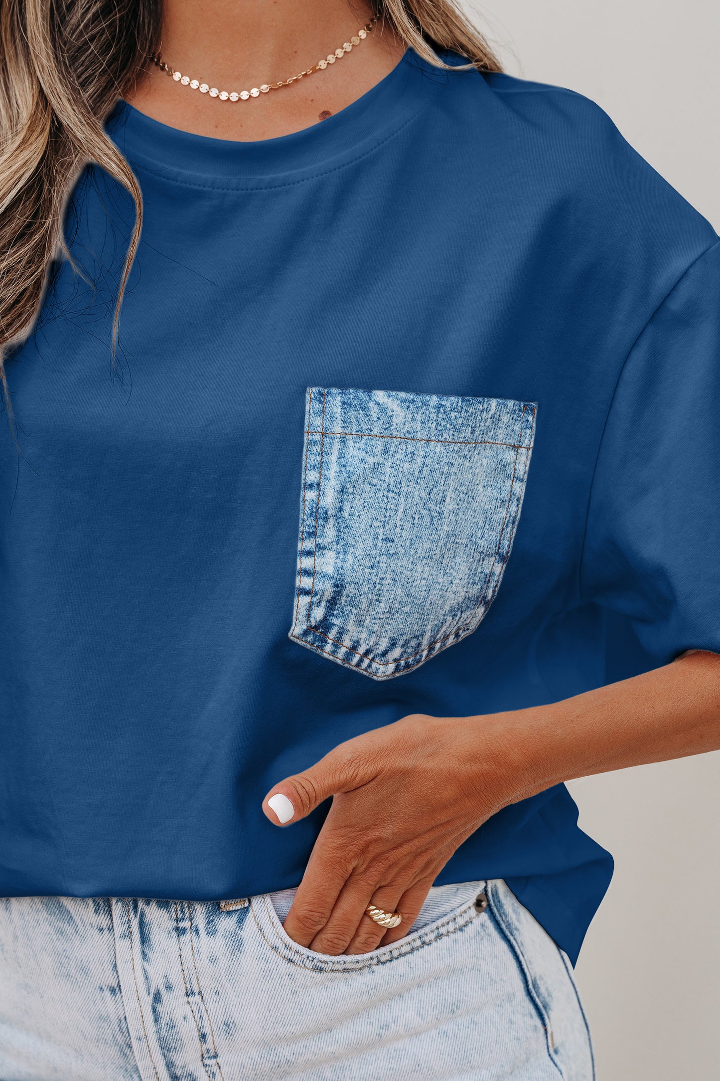Baby Blue Top