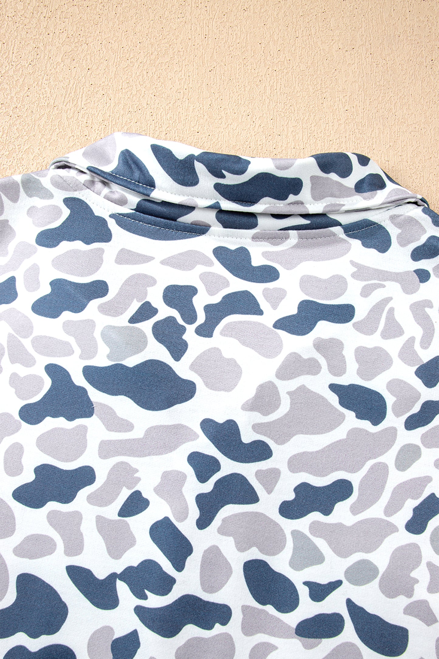 Multicolour Camouflage Plus Sweatshirt