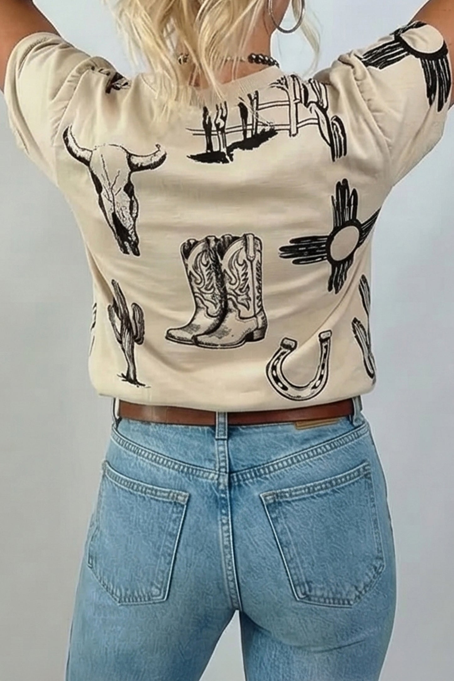 Retro NM Western T Shirt