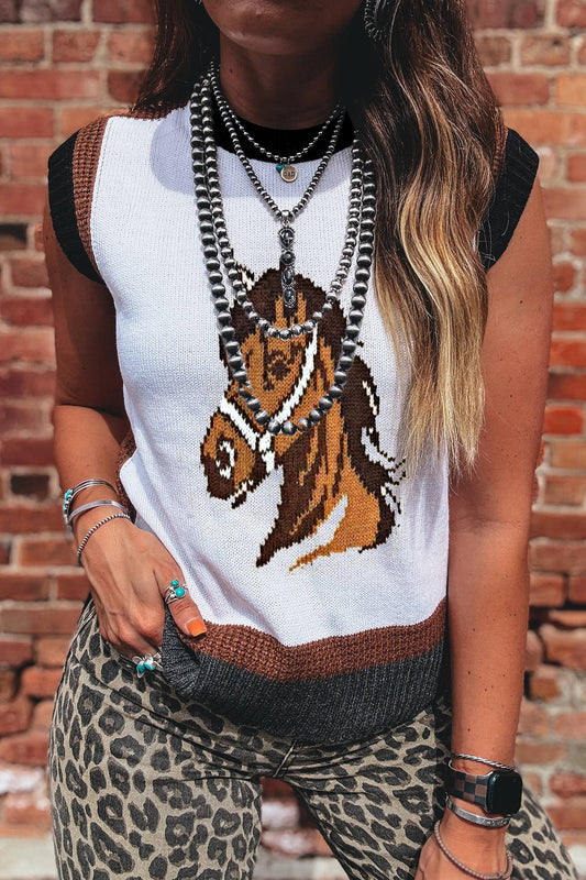 Hay Horse Vest