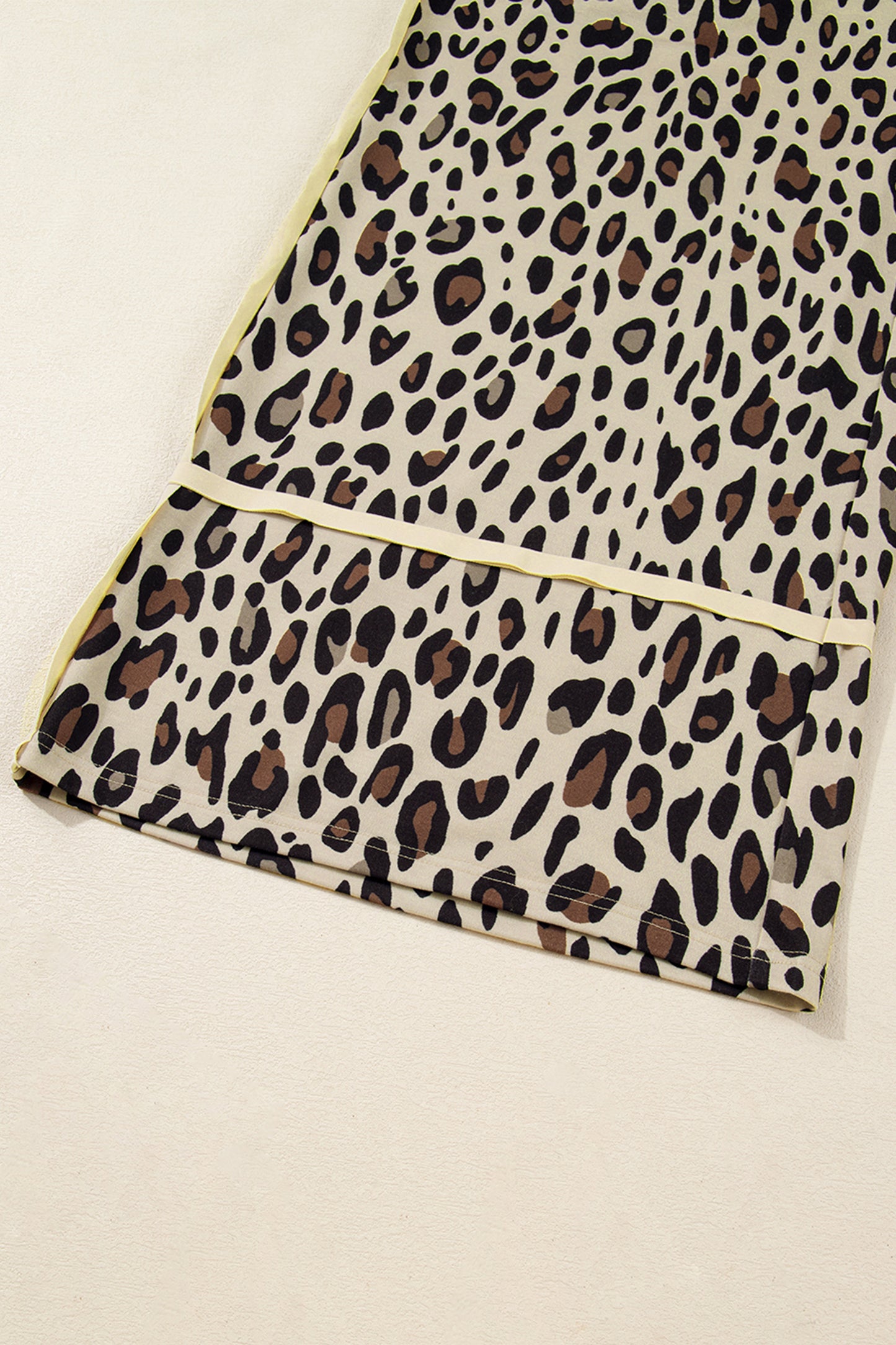 Leopard Wide Leg Plus Pants