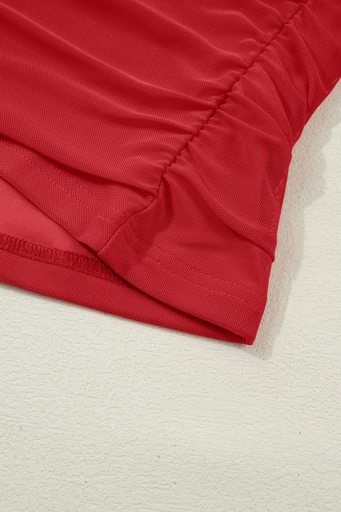 Red Rover Mesh Top