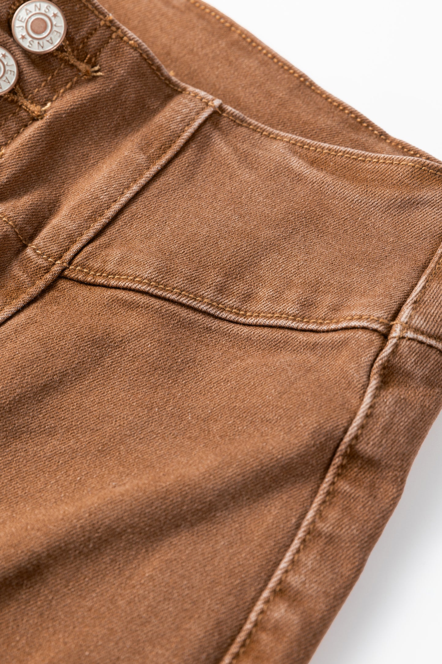 Coffee High Waist Jeans