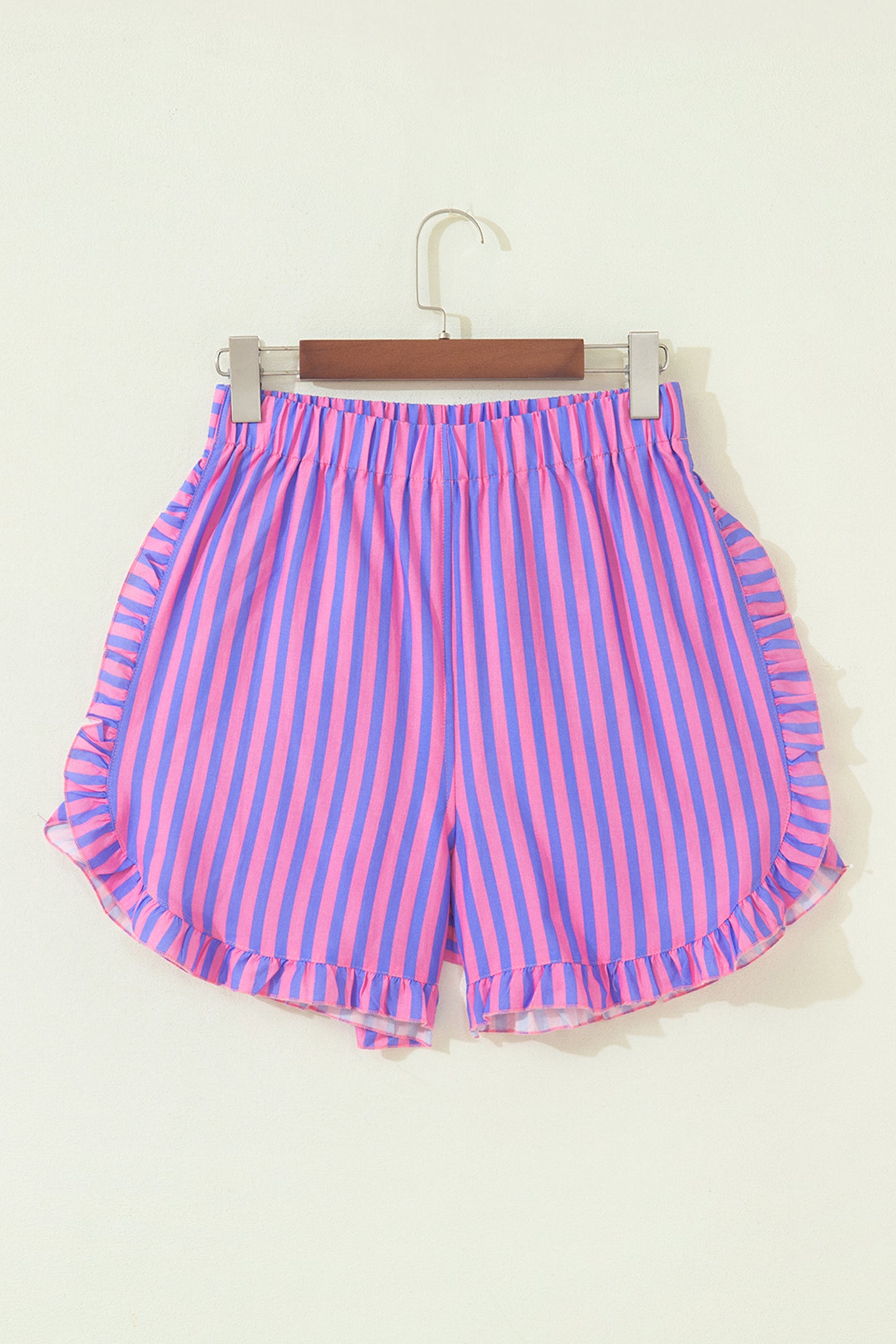 Neon Purple Stripe  Shorts