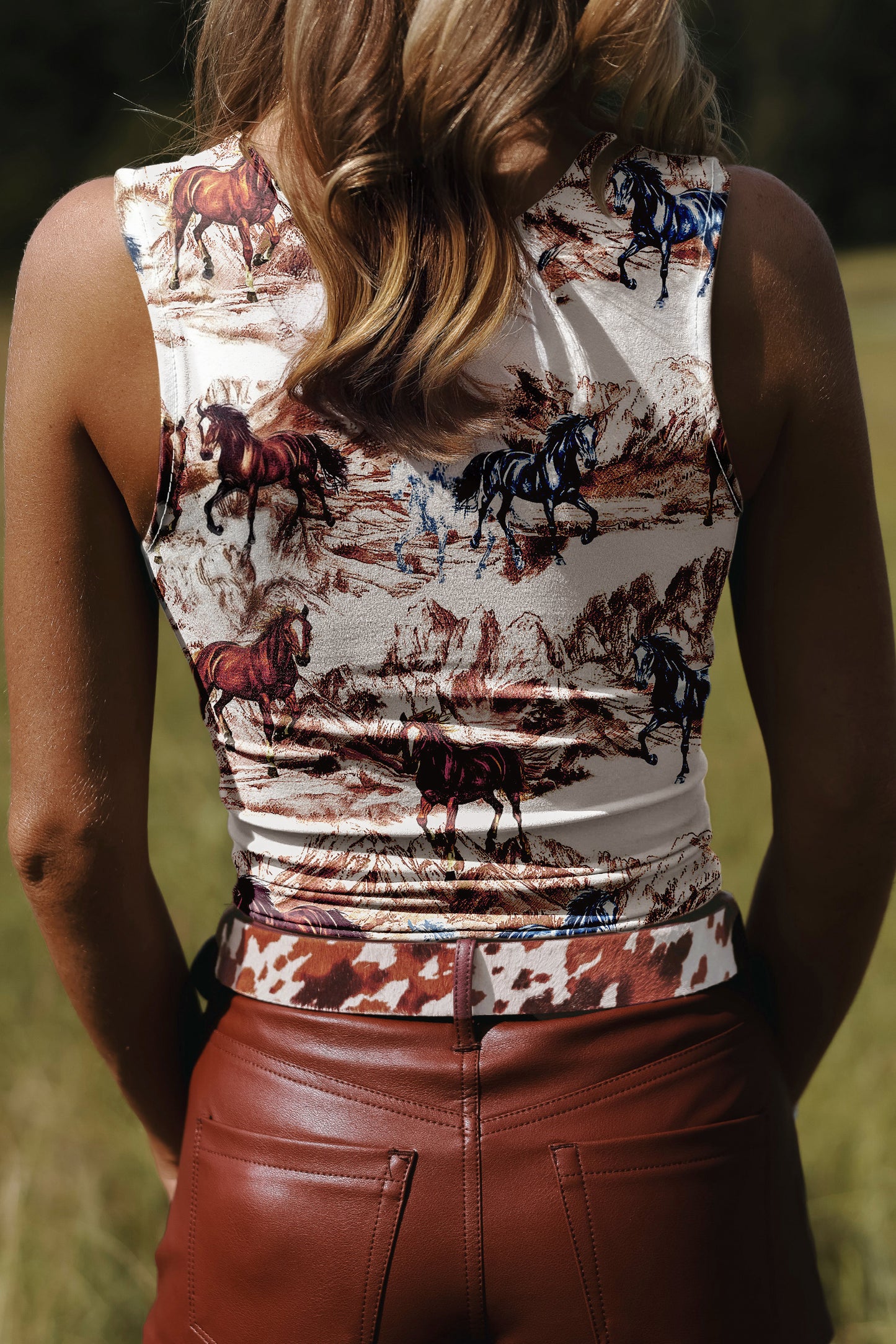 Horse Rodeo Tank