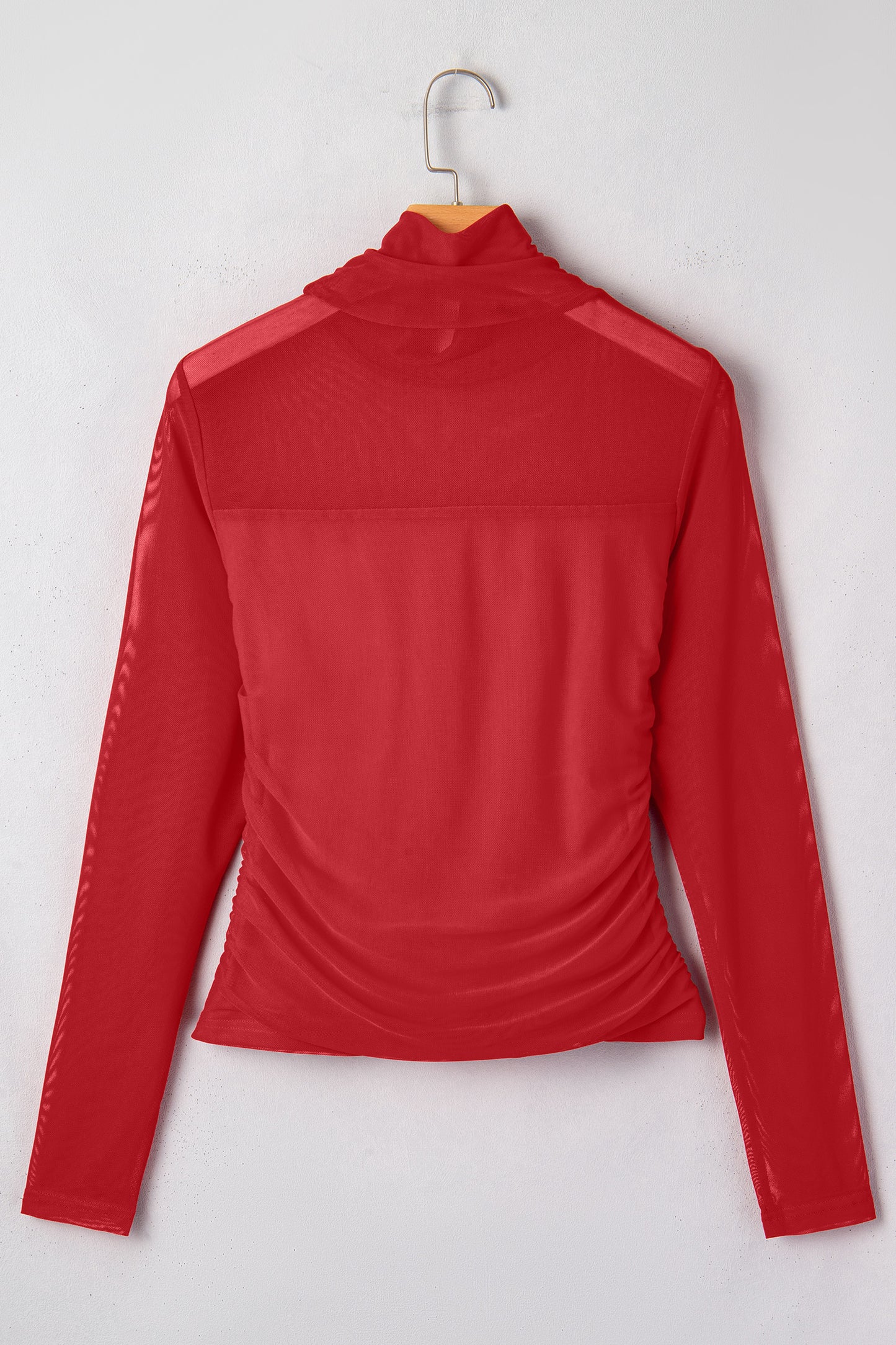 Red Rover Mesh Top
