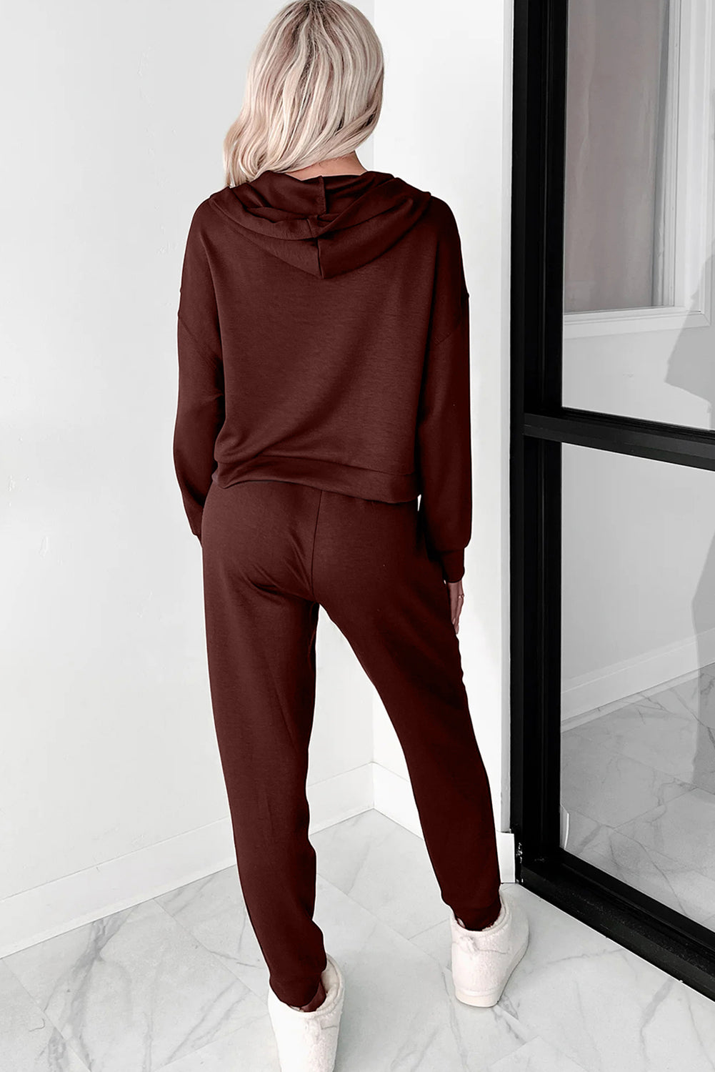 Saddle Brown 2pcs Set