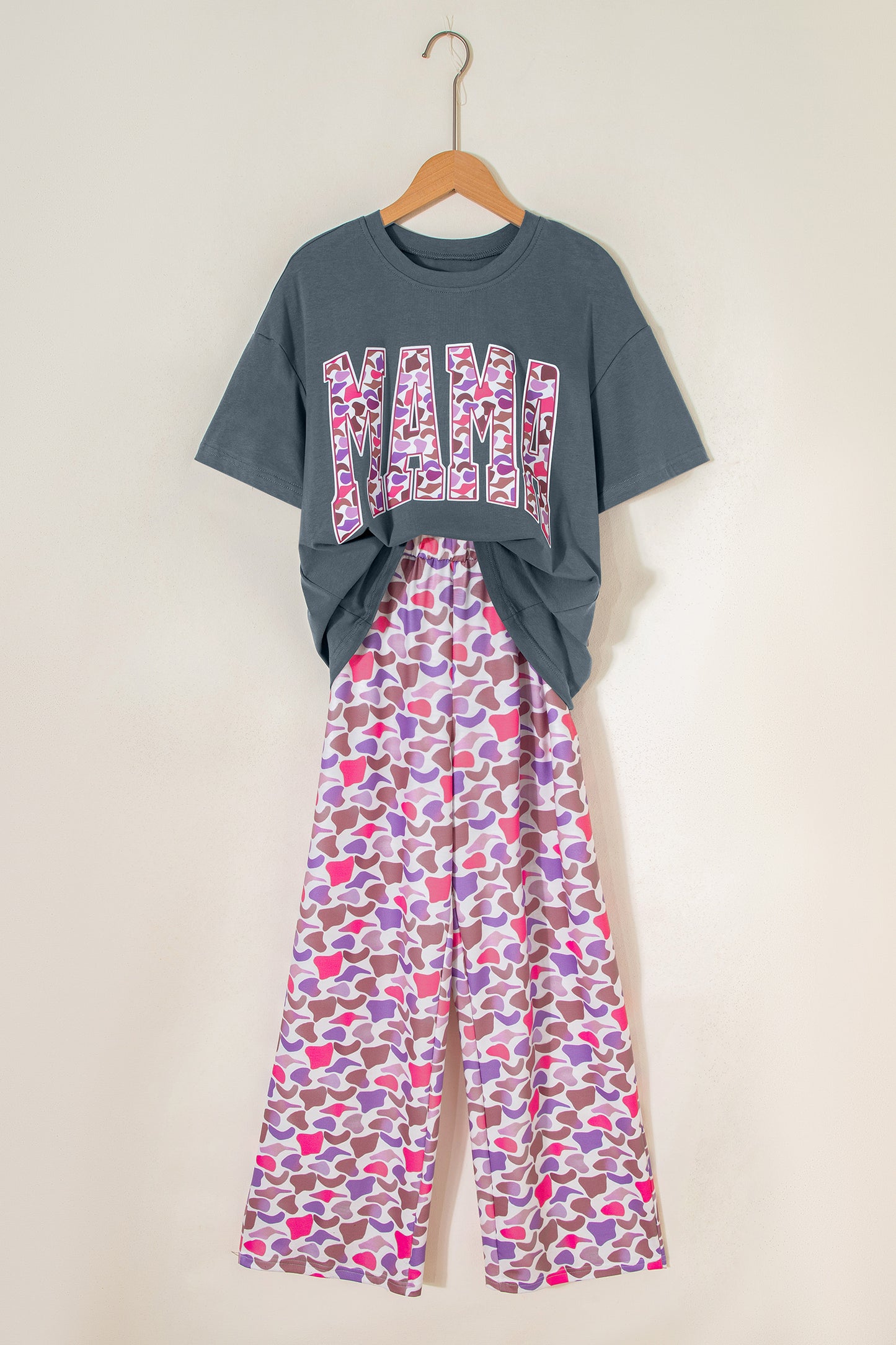 MAMA Pinkflage Pant Set