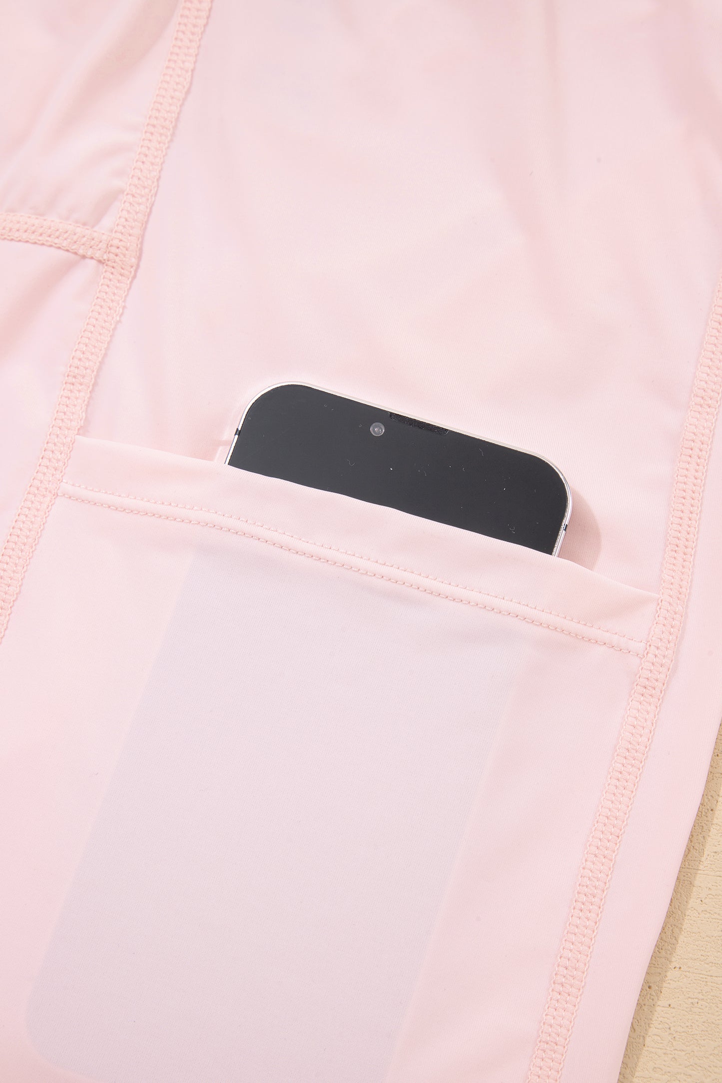 Pink Plus Size Build-in Shorts Sleeveless Dress