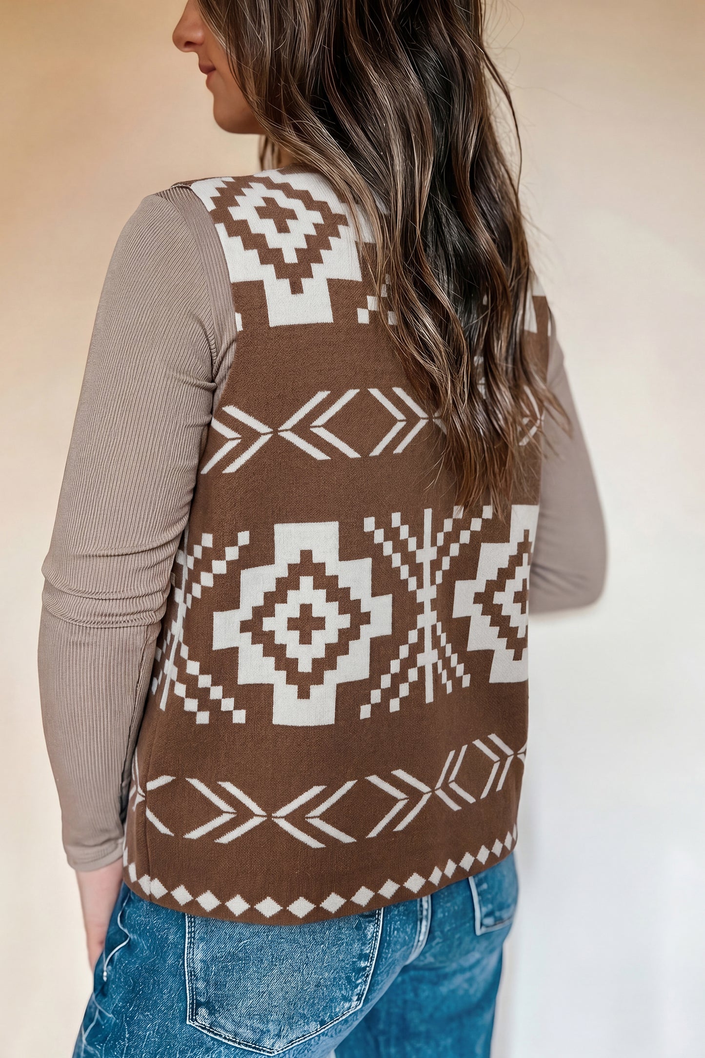 About to get western Sweater Vest