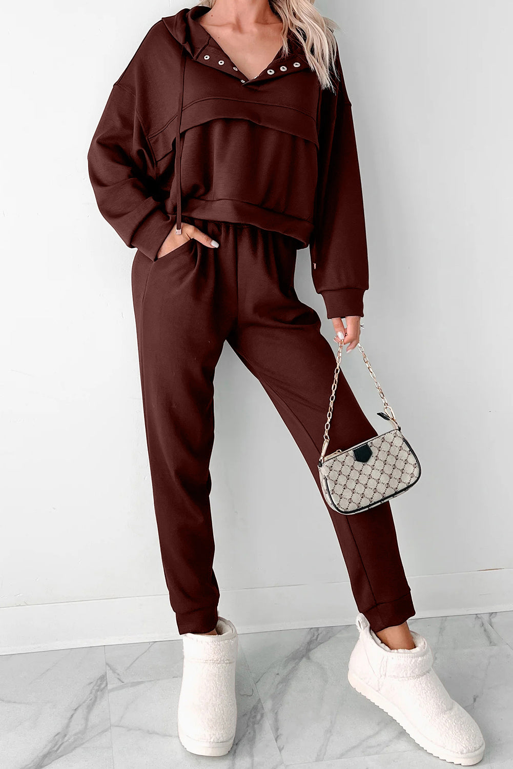 Saddle Brown 2pcs Set