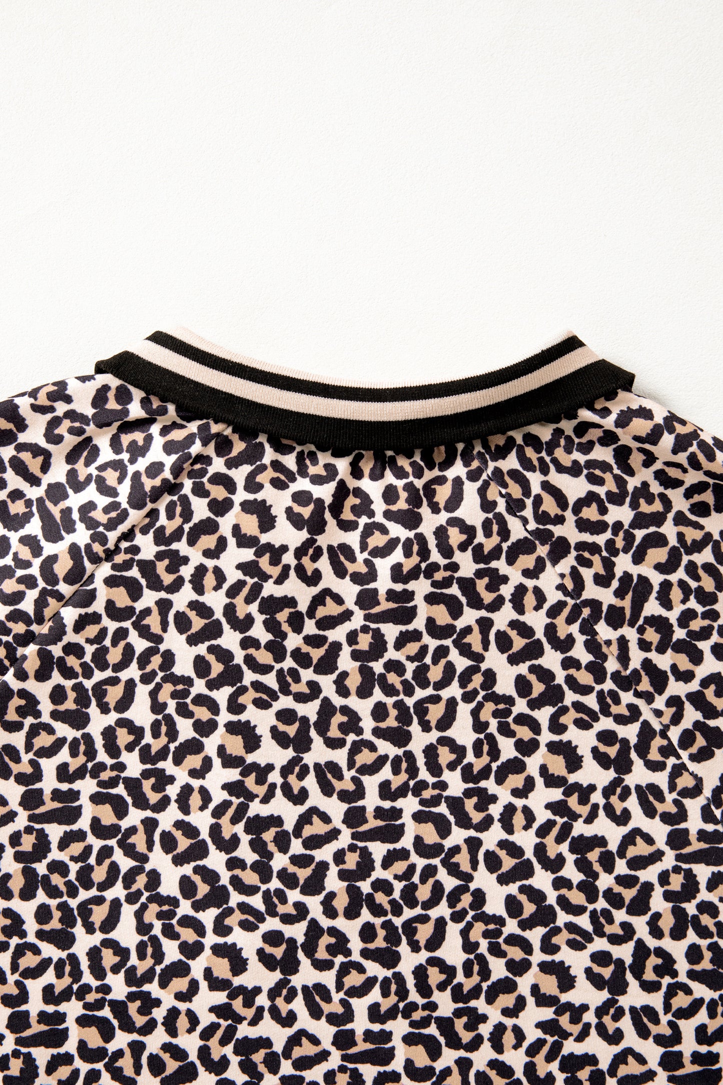 Leopard Quarter Zip