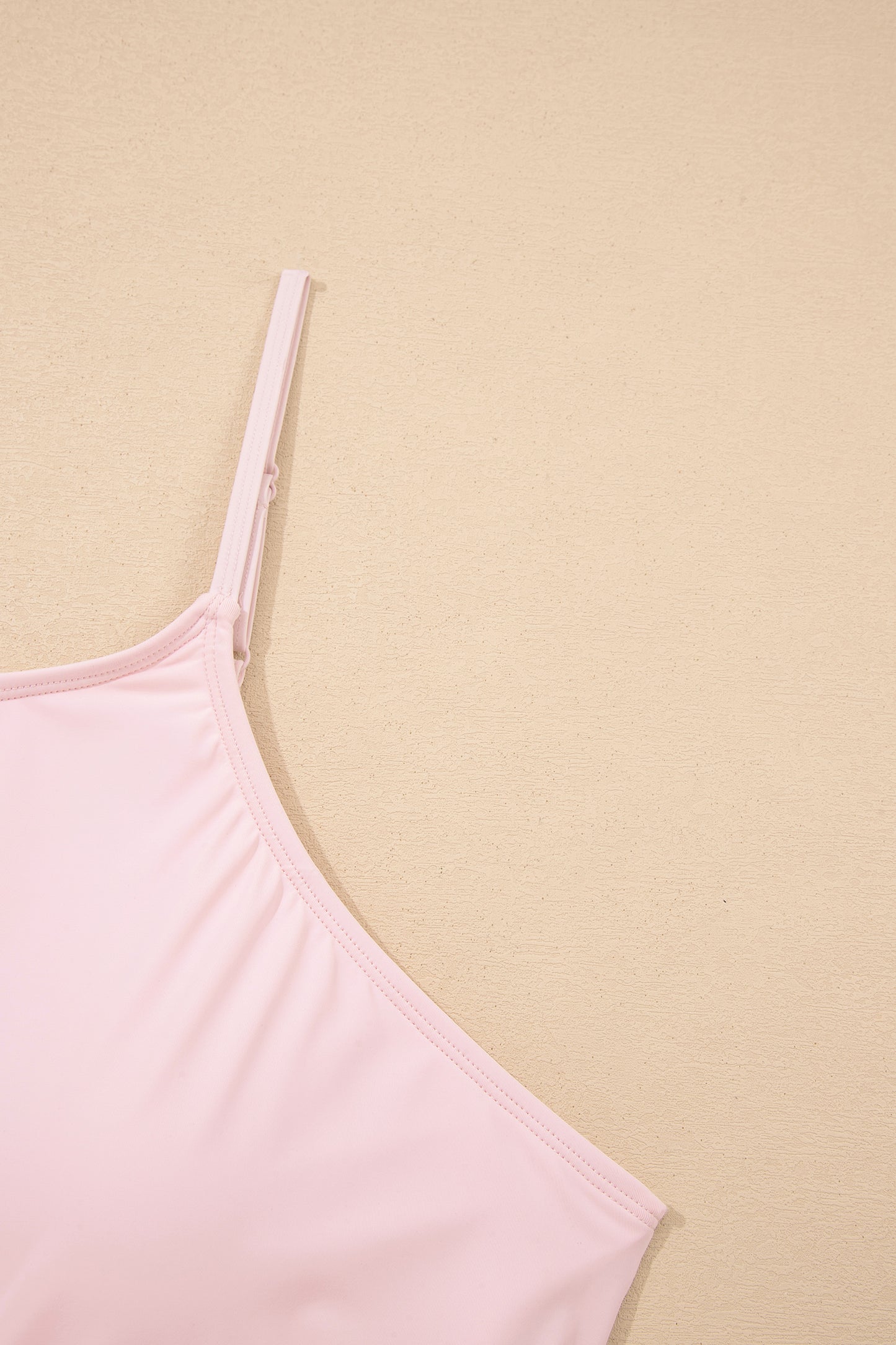 Pink Plus Size Build-in Shorts Sleeveless Dress