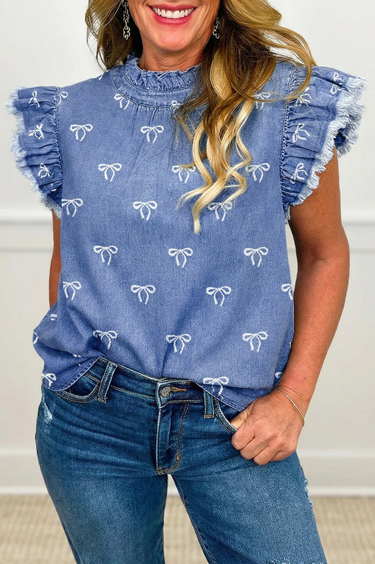 Blue Collar Denim Top