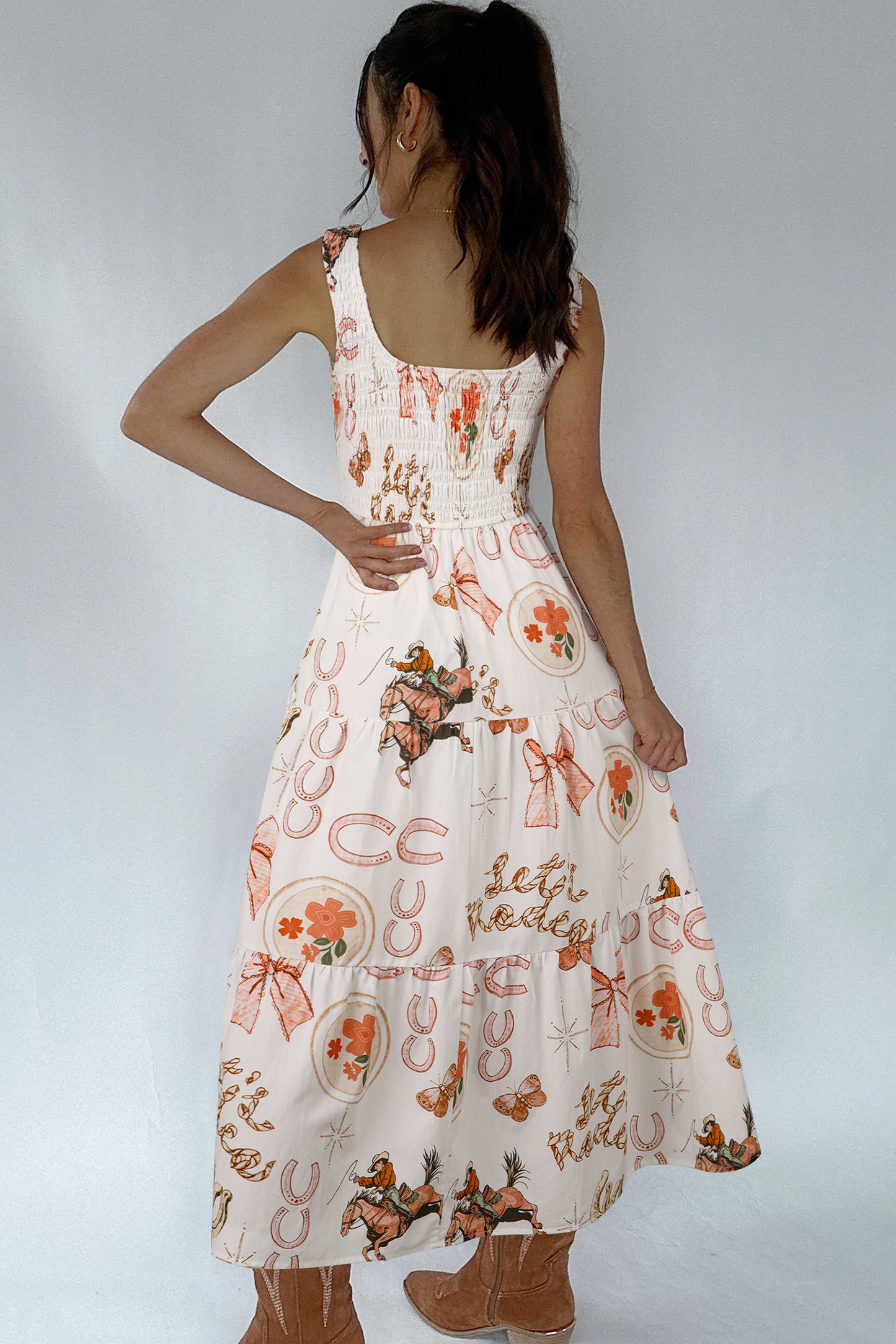 White Loretta Dress
