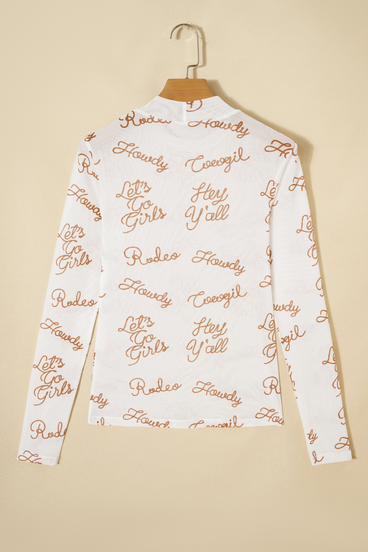 Howdy Hey Yall Mesh Top