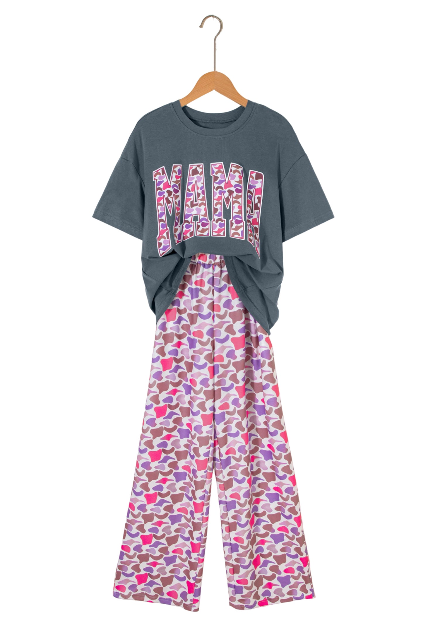 MAMA Pinkflage Pant Set