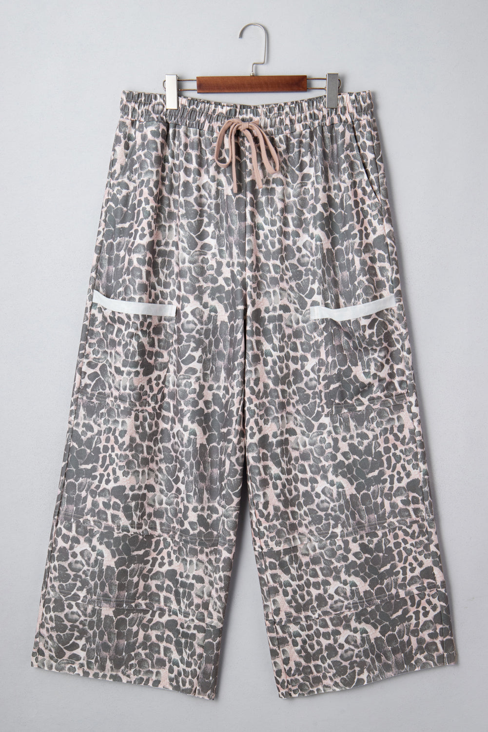 Plus Size Leopard Pants