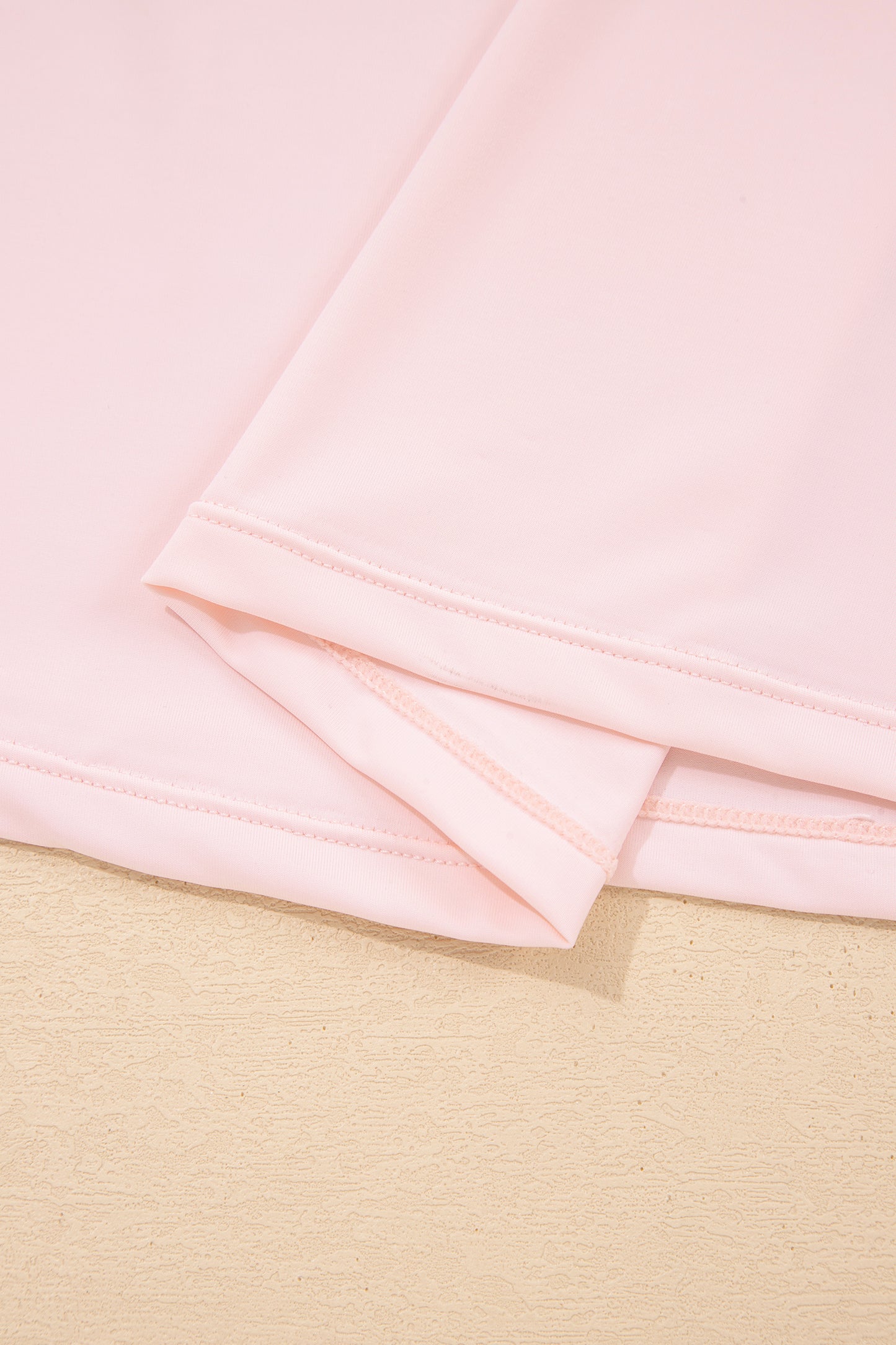 Pink Plus Size Build-in Shorts Sleeveless Dress