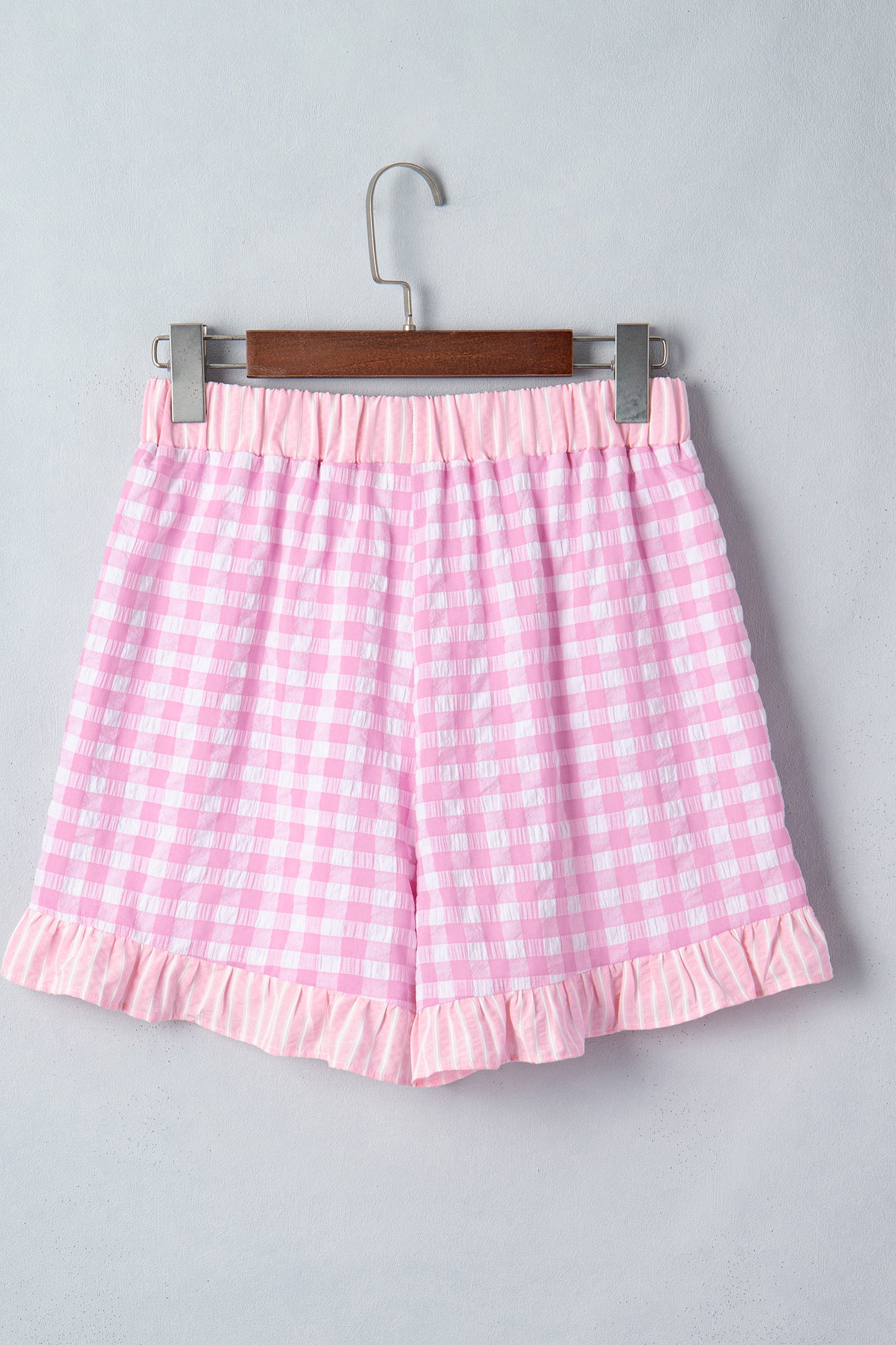 Pink Ruffle Shorts