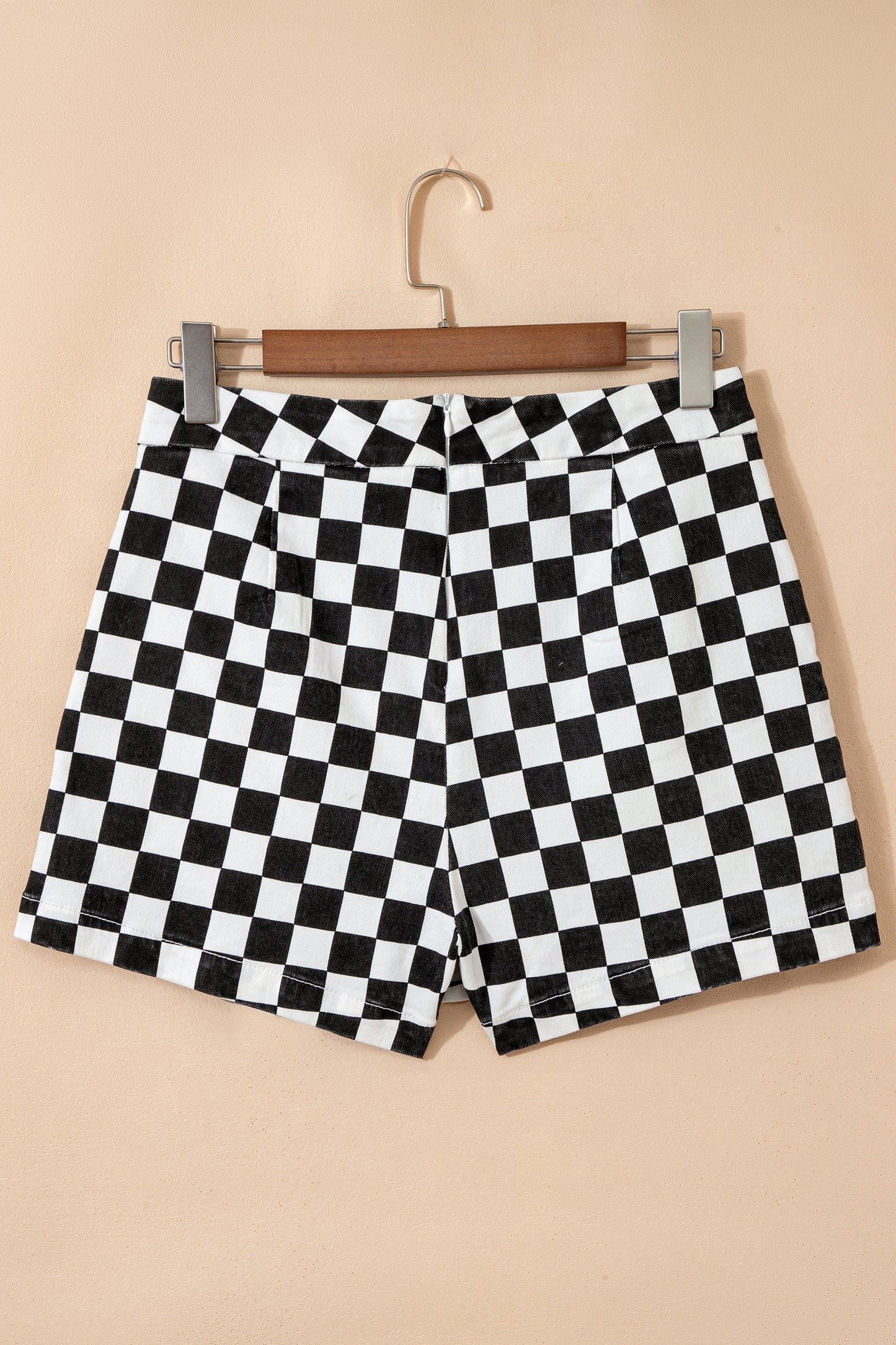 Check it out Overlap Denim Shorts