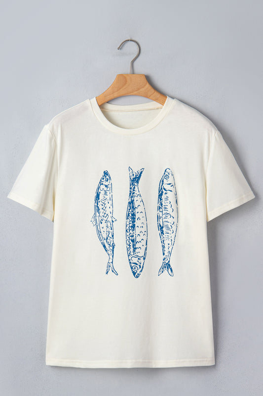 Blue Fish T Shirt