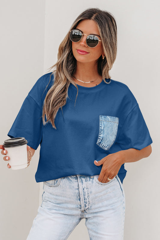 Baby Blue Top