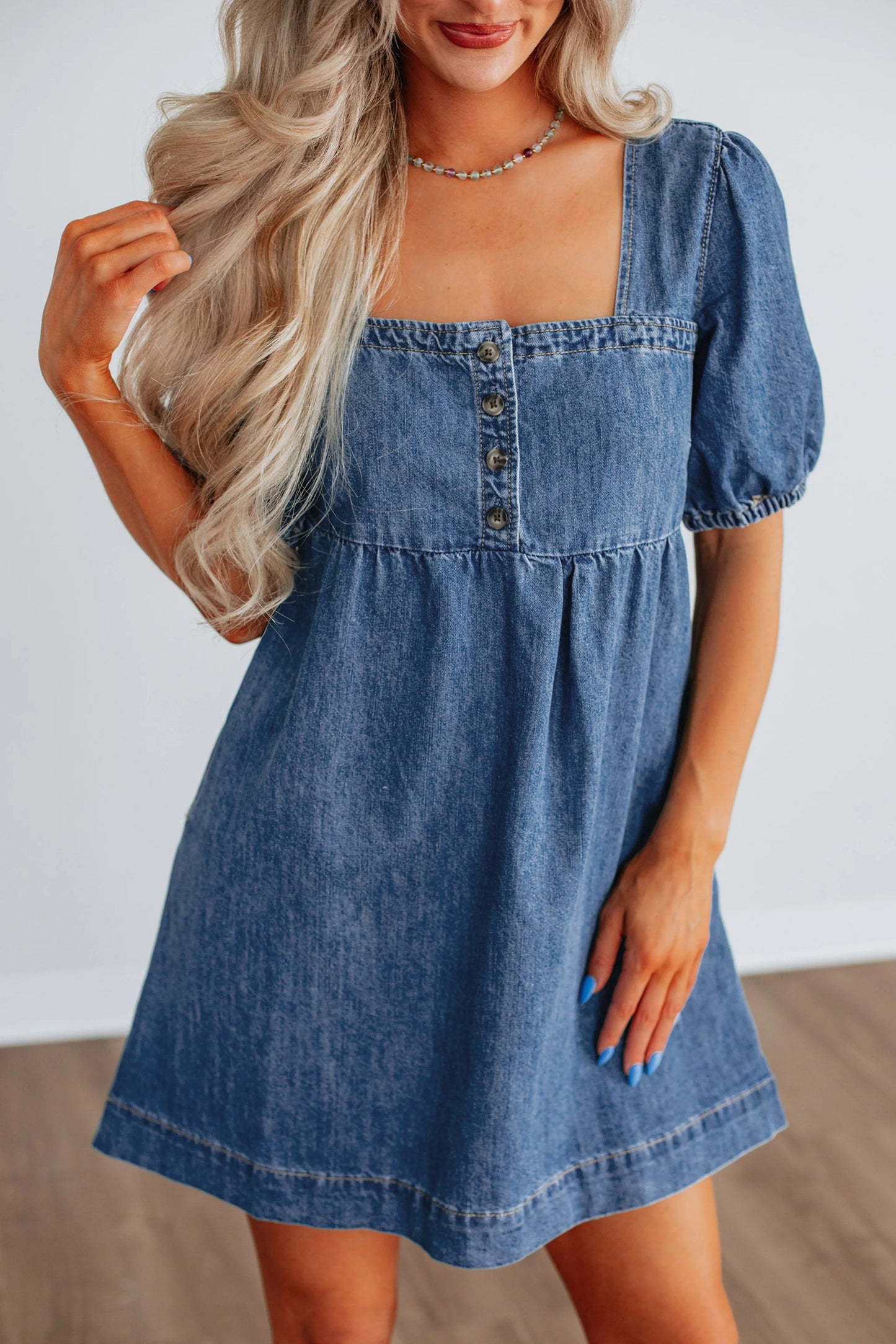 Denim Babe Mini Dress