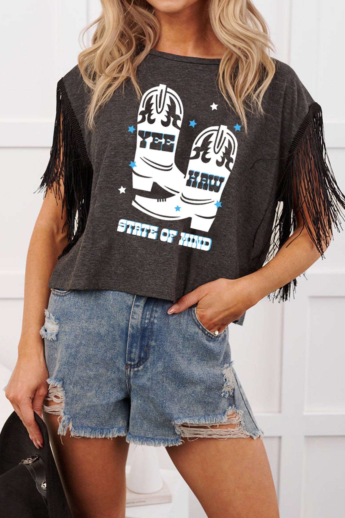 YEE HAW STATE OF MIND Tee