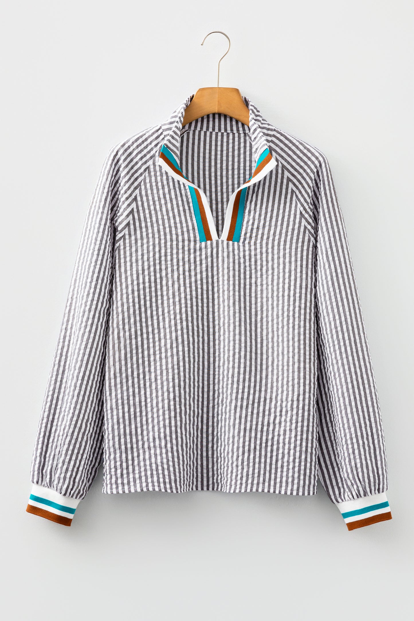 High Plains Split Neck Blouse