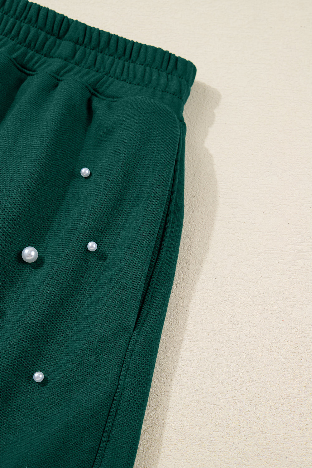 Pearly Green Mini Skirt Set