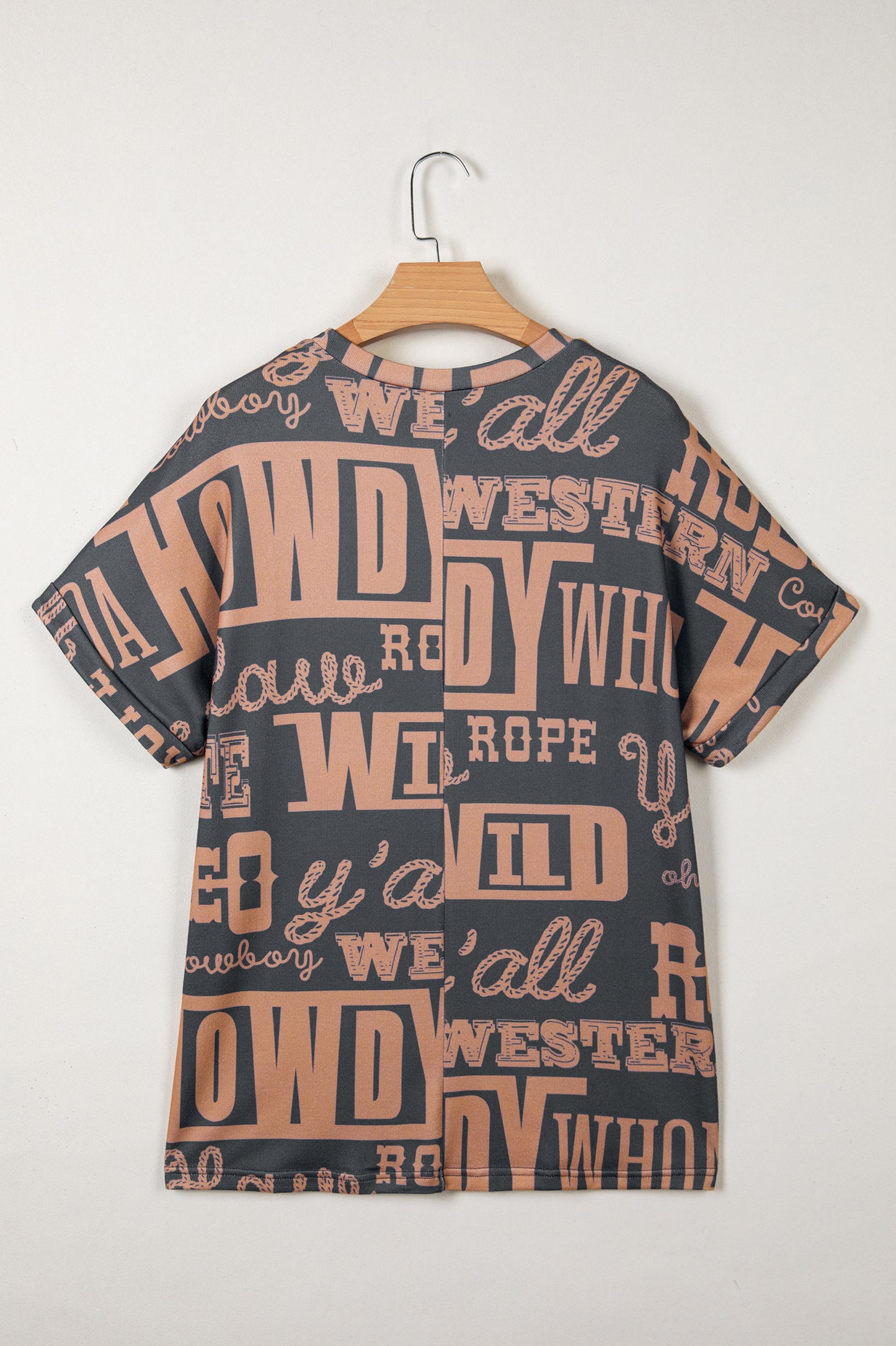 Brown Howdy Tee