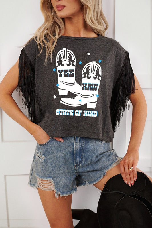 YEE HAW STATE OF MIND Tee