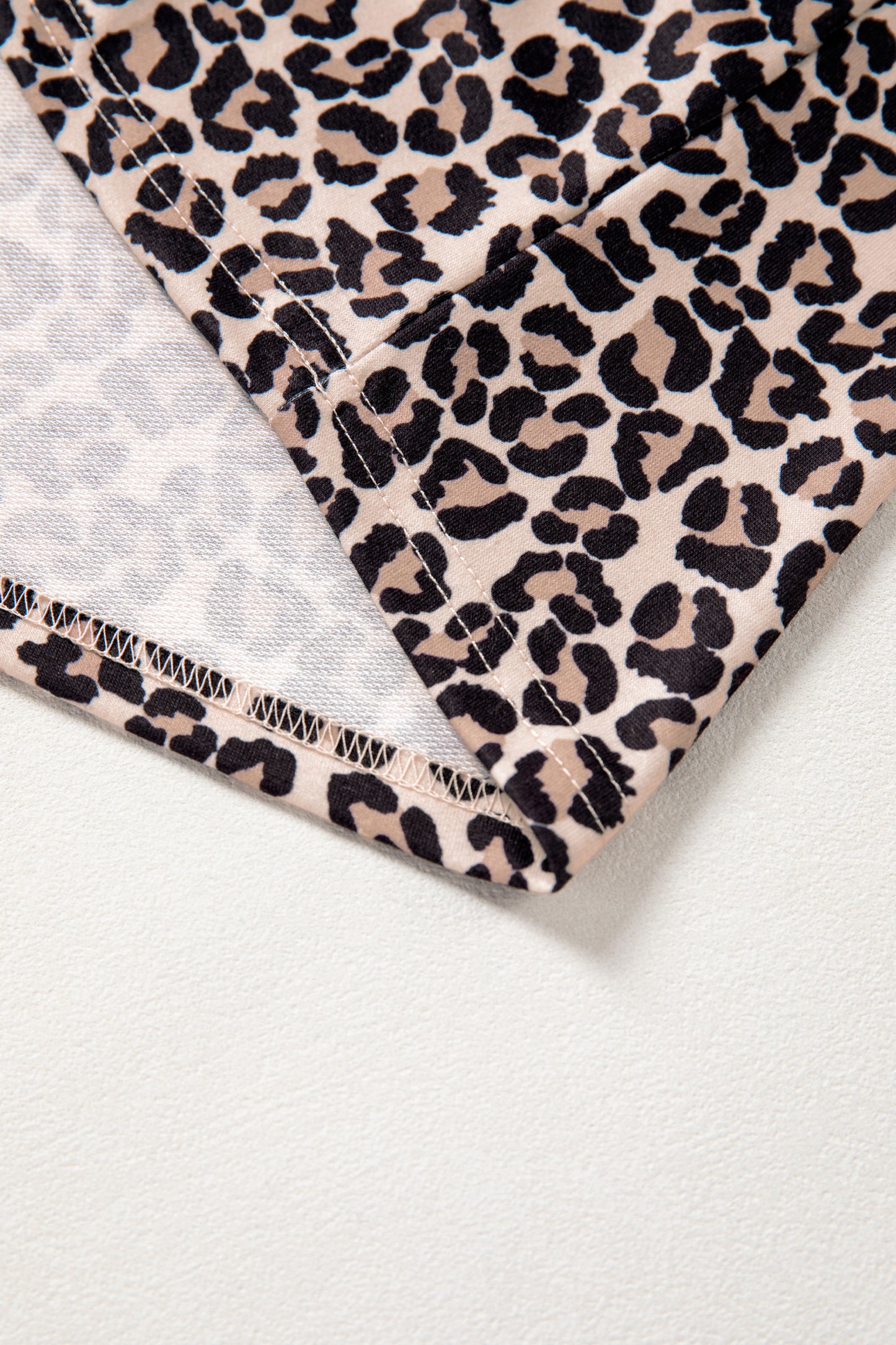 Leopard Quarter Zip