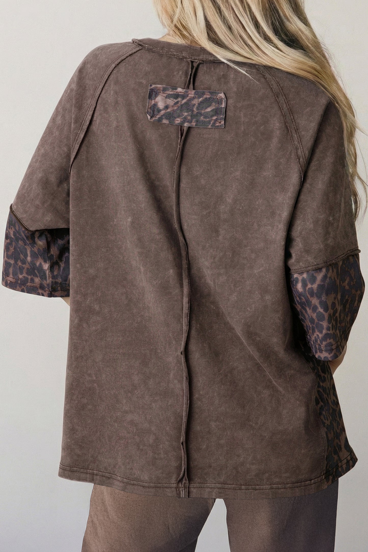 Leopard Star Patched Tee