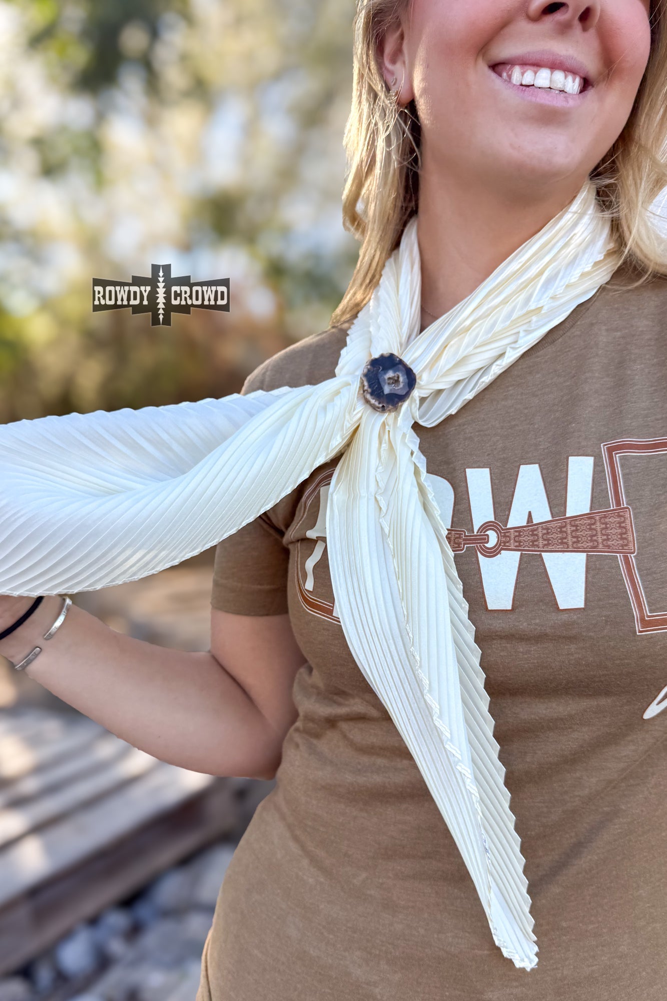 Pasadena Pleated Wild Rags