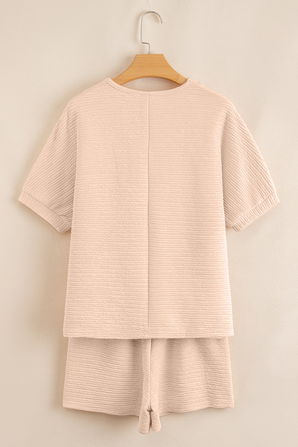Creamy Shorts Set