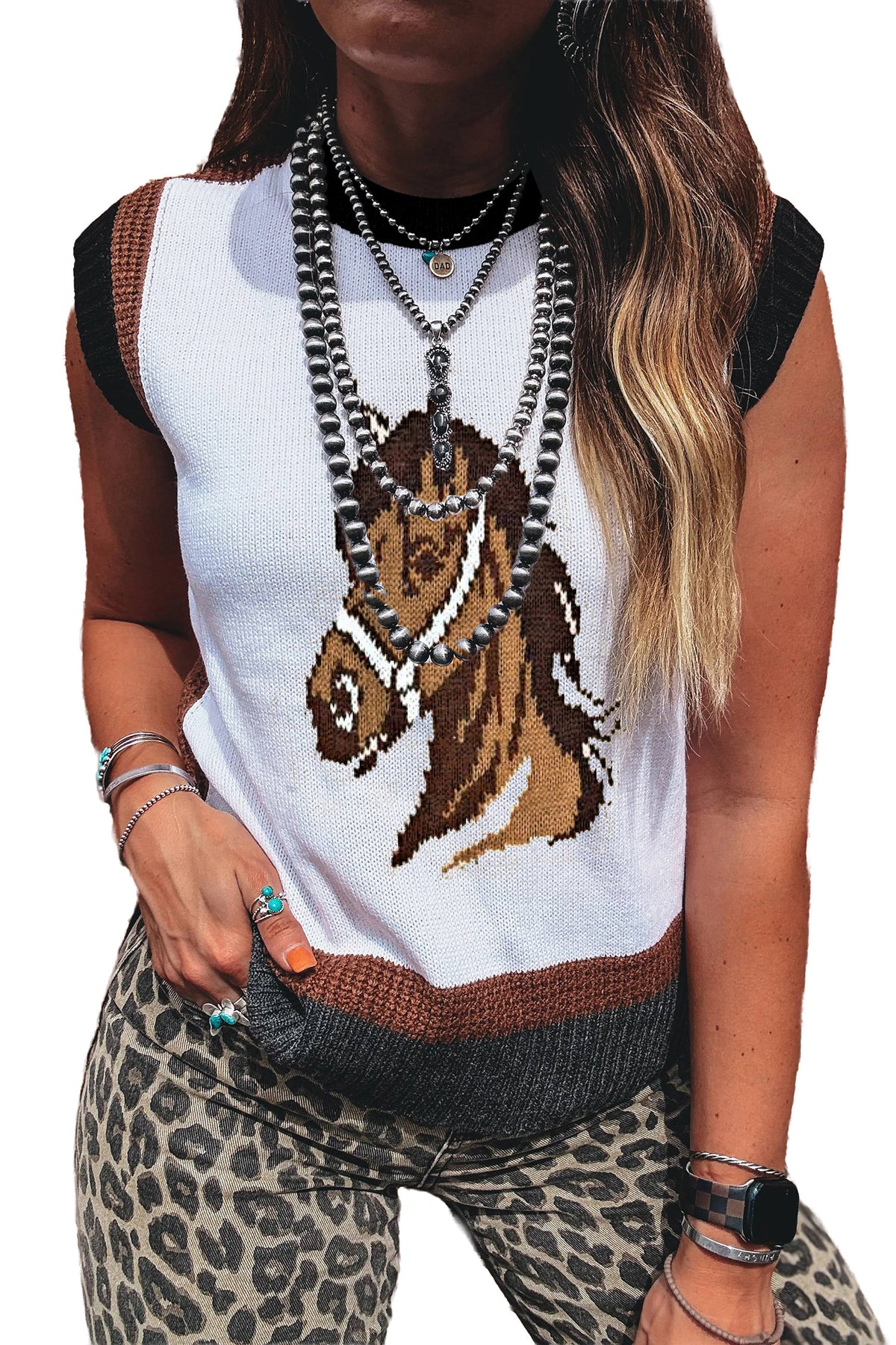 Hay Horse Vest